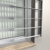 Edelstahl Fenstergitter Q Line - 6 fach Flach 35x5 (auf Fassade)