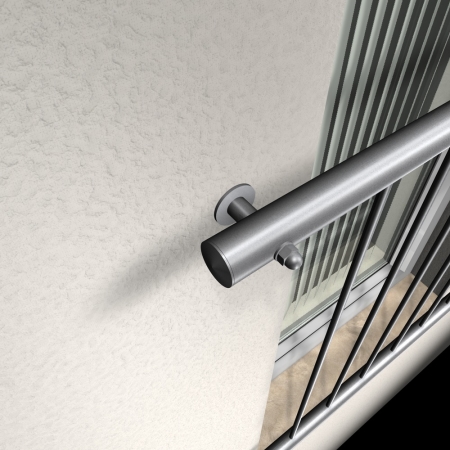 Edelstahl Geländer Sellon24 - Geländerbauteile - Edelstahl Französischer Balkon Geländer ALU Gitter Fenster Schutz vertikal RAL Edelstahl Geländer Sellon24 - Geländerbauteile - Edelstahl Französischer Balkon Geländer ALU Gitter Fenster Schutz vertikal RAL